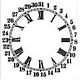 RCA COMBINATION CALENDAR/TIME DIAL 4 7/8