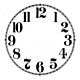 GLASS DIAL FOR GRAVITY CLOCK 3inch