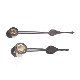 FRENCH CLOCK HANDS SPADE 30mm