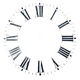 GLASS DIAL FOR VINYARD CLOCK 9inch