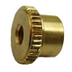 KNURLED BRASS NUTS LARGE