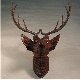 STAGS HEAD & ANTLERS